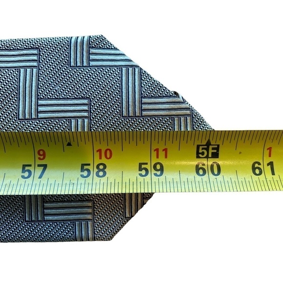 Fratelli Moda 100% silk classic vintage necktie Handmade in Italy gold black - Picture 4 of 4